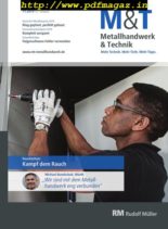 M&T Metallhandwerk – Oktober 2019