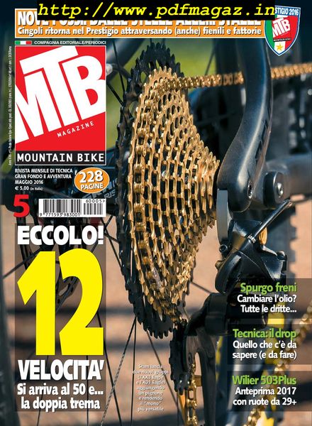 MTB Magazine – Maggio 2016