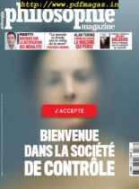 Philosophie Magazine France – Octobre 2019
