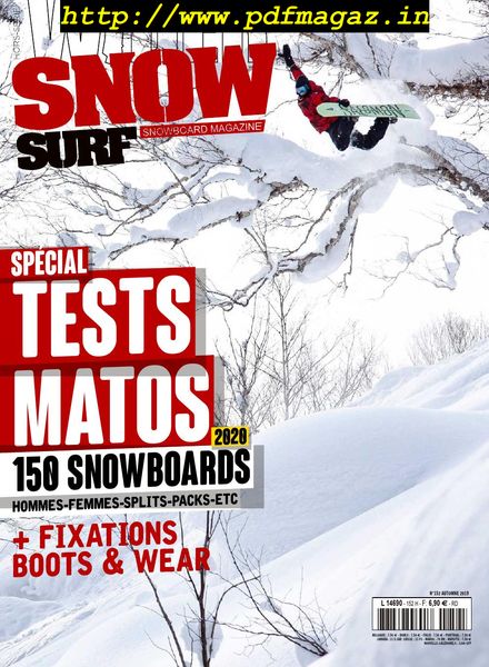 Snowsurf magazine – 04 novembre 2019