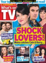 What’s on TV – 02 November 2019