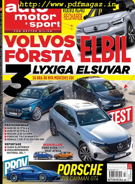 Auto Motor & Sport Sverige – 31 oktober 2019