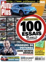Auto Plus France – 01 novembre 2019