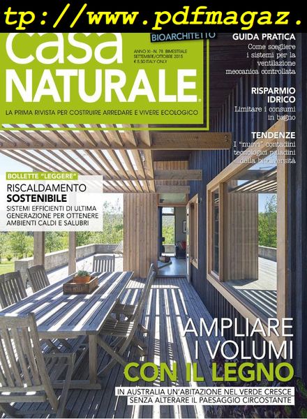 Casa Naturale – Settembre-Ottobre 2015