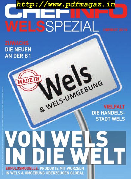 Chefinfo Wels Spezial – Oktober 2019