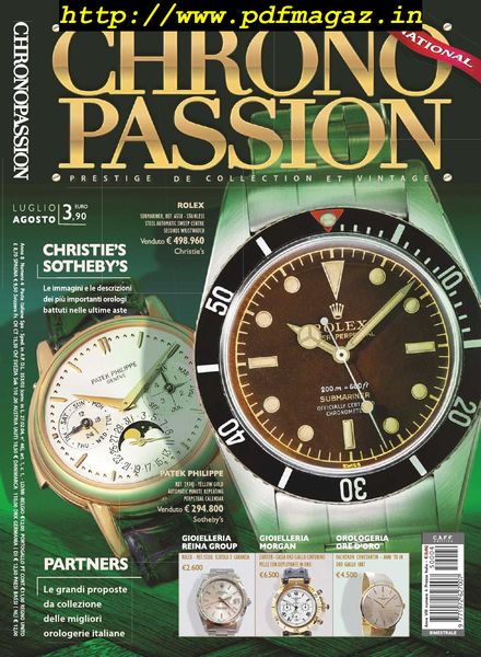 Chrono Passion – Luglio-Agosto 2015