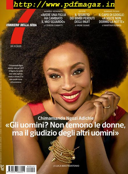 Corriere della Sera Sette – 1 Novembre 2019