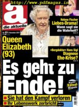 die aktuelle – 02 November 2019