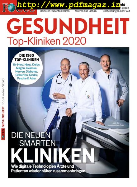 Focus Gesundheit – Top-Kliniken 2020