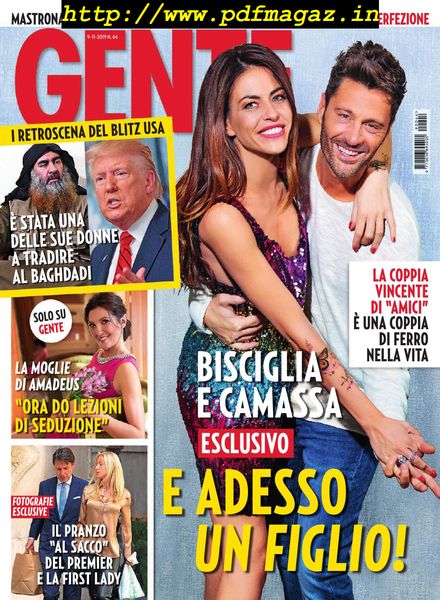 Gente Italia – 09 novembre 2019