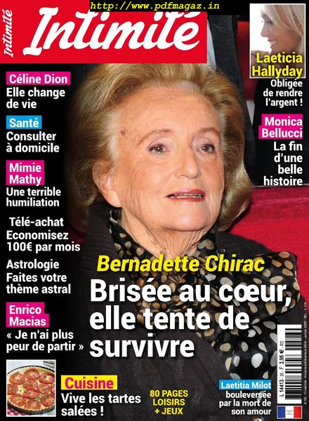 Intimite – Novembre 2019 – Janvier 2020