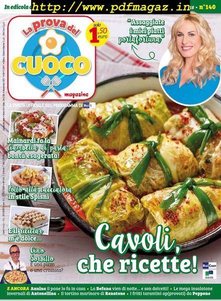 La Prova del Cuoco – 3 Gennaio 2018