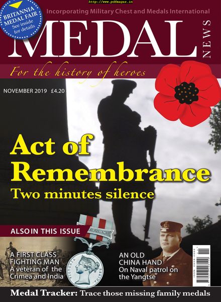 Medal News – November 2019