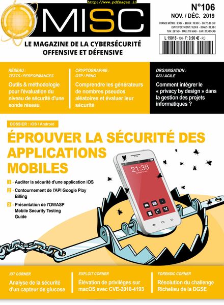 Misc France – Novembre-Decembre 2019