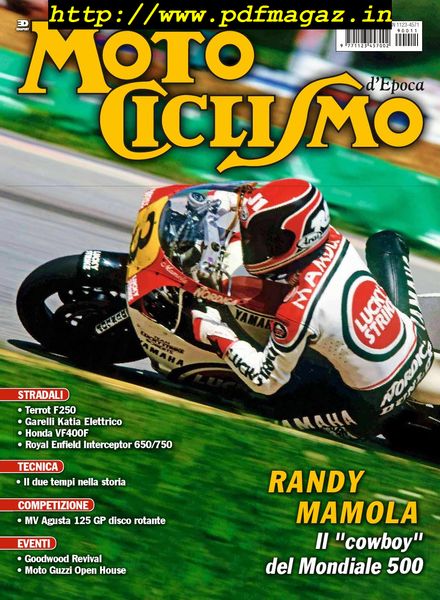 Motociclismo d’Epoca – Novembre 2019