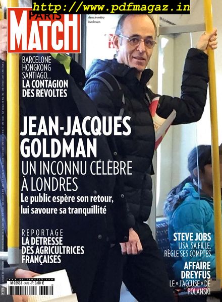 Paris Match – 31 octobre 2019