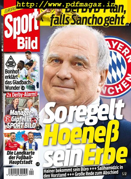 Sport Bild – 30 Oktober 2019