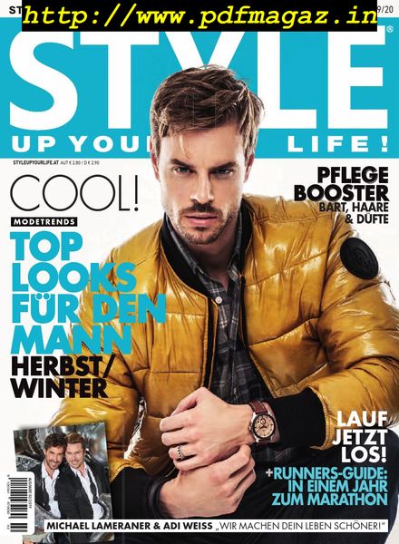 STYLE UP YOUR LIFE Men – November 2019