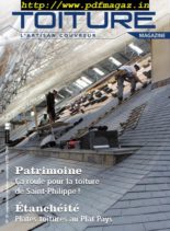 Toiture Magazine – octobre 2019