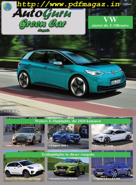 Autoguru Green Car Magazin – Nr.2, 2019