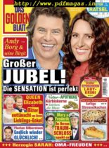 Das Goldene Blatt – 04 November 2019