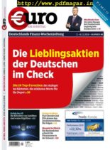 Euro am Sonntag – 02 November 2019