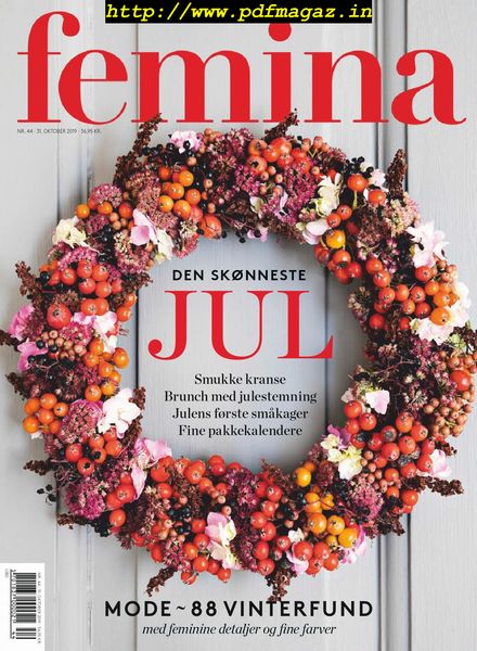 Femina Denmark – 31 October 2019