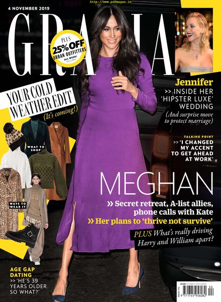 Grazia UK – 29 October 2019