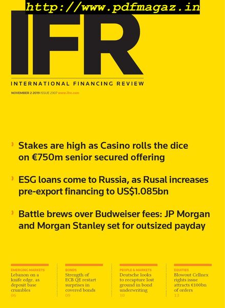 IFR Magazine – November 02, 2019