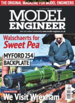 Model Engineer – 8 November 2019