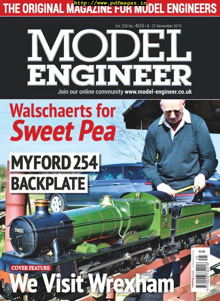Model Engineer – 8 November 2019