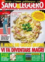Sano & Leggero – novembre 2019