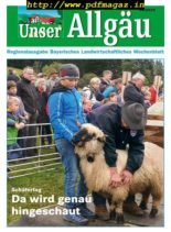 Unser Allgaeu – 30 Oktober 2019