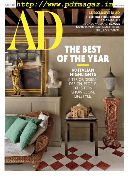 AD Architectural Digest Italia – Novembre 2019