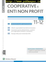 Cooperative e enti non profit – Novembre 2019