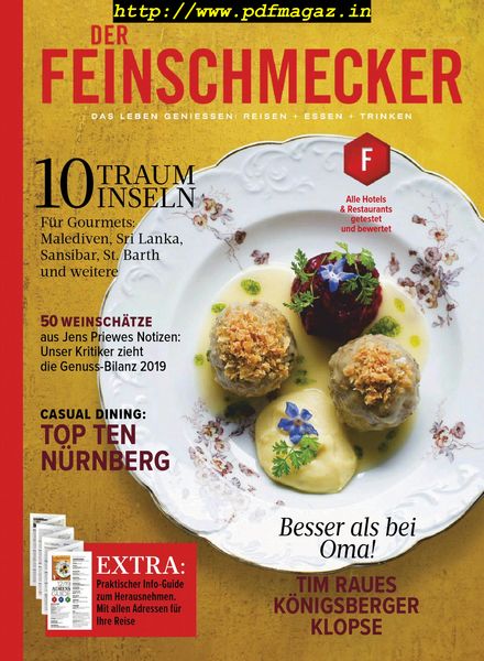 Der Feinschmecker – Dezember 2019