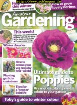 Amateur Gardening – 09 November 2019