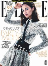 Elle Sweden – December 2019