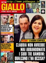Giallo – 13 Novembre 2019
