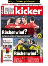 Kicker – 07 November 2019