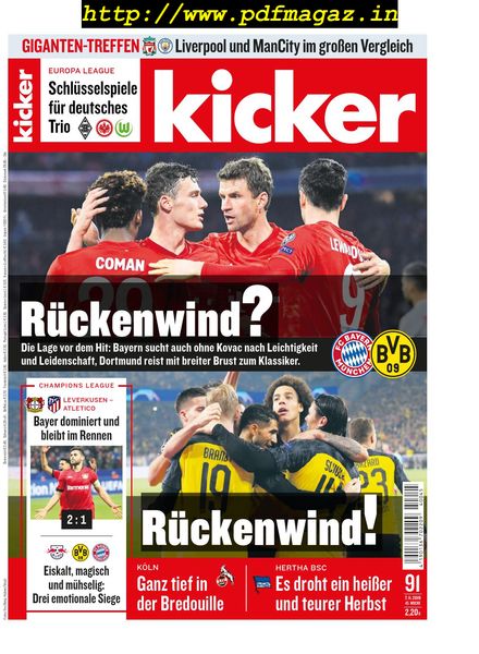 Kicker – 07 November 2019