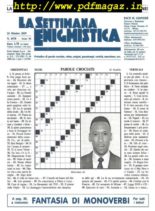 La Settimana Enigmistica – 24 Ottobre 2019