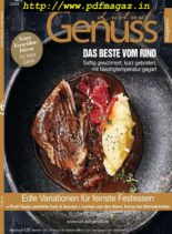 Lust auf Genuss – Dezember 2019