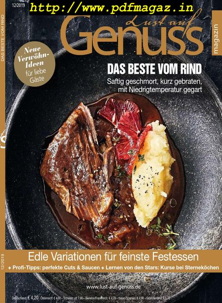 Lust auf Genuss – Dezember 2019