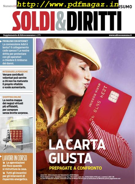Soldi & Diritti – Novembre 2013