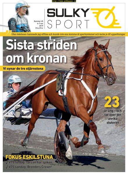 Sulkysport – 06 november 2019