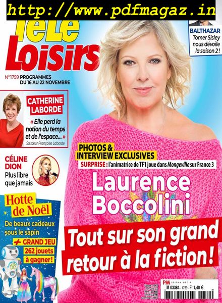 Tele Loisirs – 11 Novembre 2019