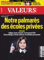 Valeurs Actuelles – 07 novembre 2019