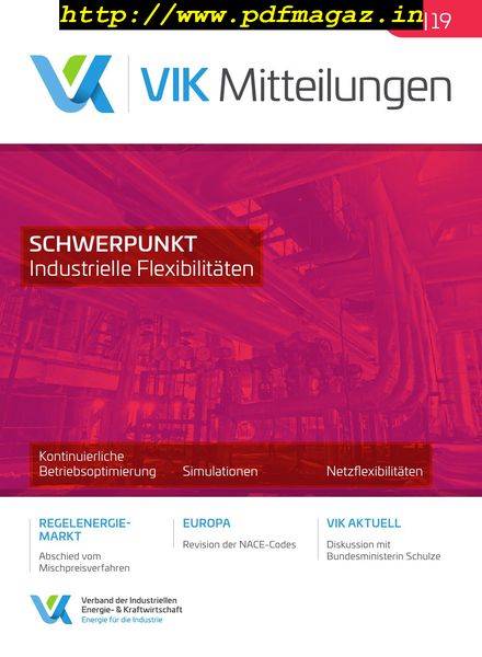 VIK-Mitteilung – November 2019