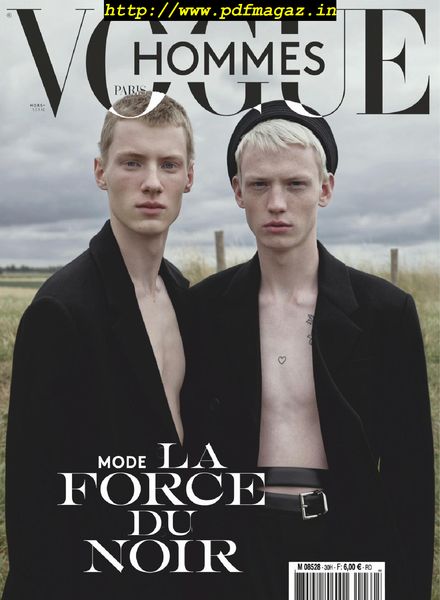 Vogue Hommes – novembre 2019